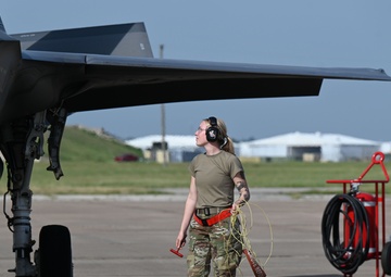 60th FS trains during exercise Lonestar Lightning
