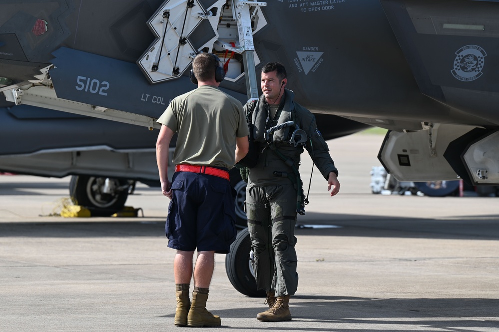 60th FS trains during exercise Lonestar Lightning