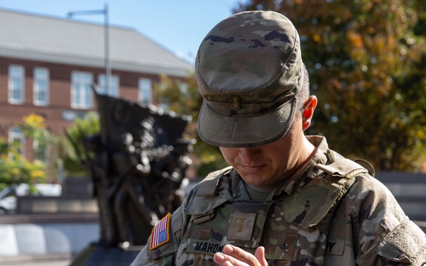 W.Va. National Guardsmen Patrol U Street Metro Station in Washington D.C.