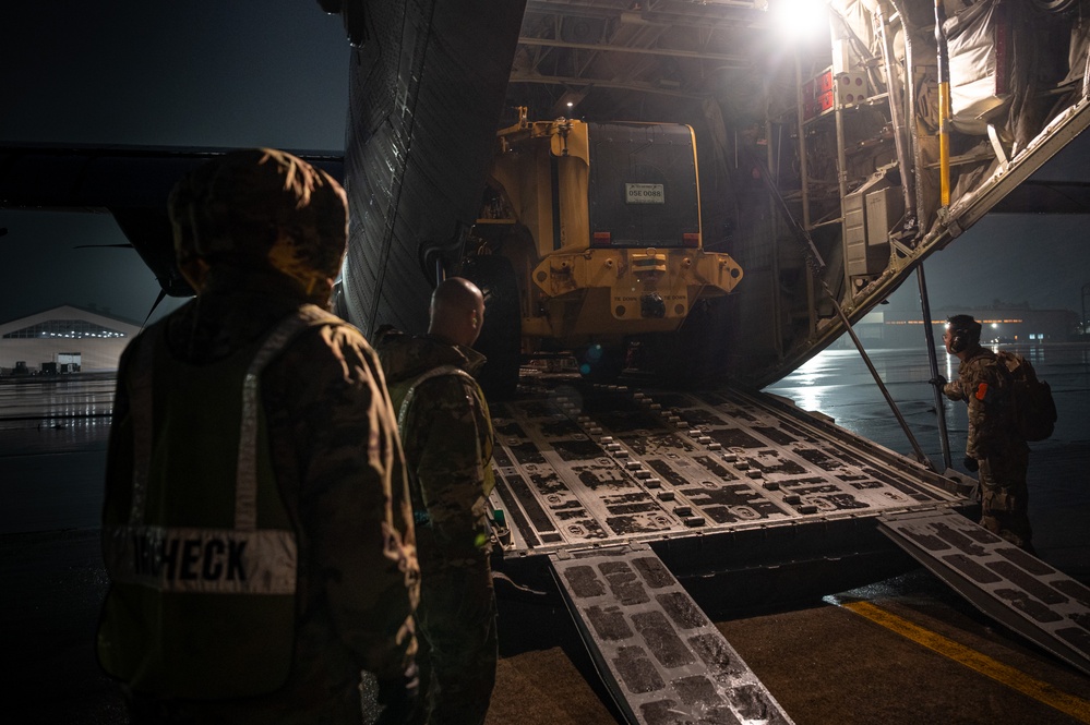 Beverly Morning 26-1 cargo prep and load