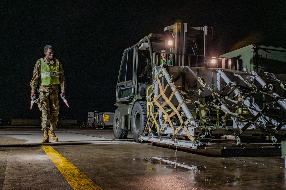 Beverly Morning 26-1 cargo prep and load
