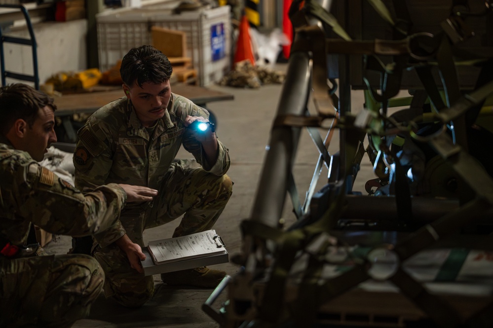 Beverly Morning 26-1 cargo prep and load