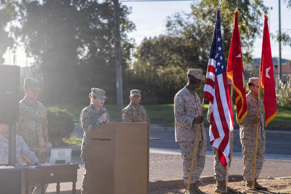 89th MP Brigade transfers authority to 7th Marine Regiment 89th MP Brigade transfers authority to 7th Marine Regiment