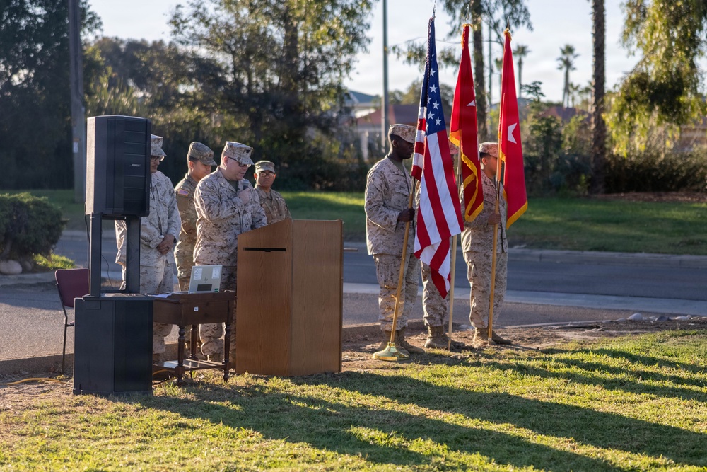 89th MP Brigade transfers authority to 7th Marine Regiment 89th MP Brigade transfers authority to 7th Marine Regiment