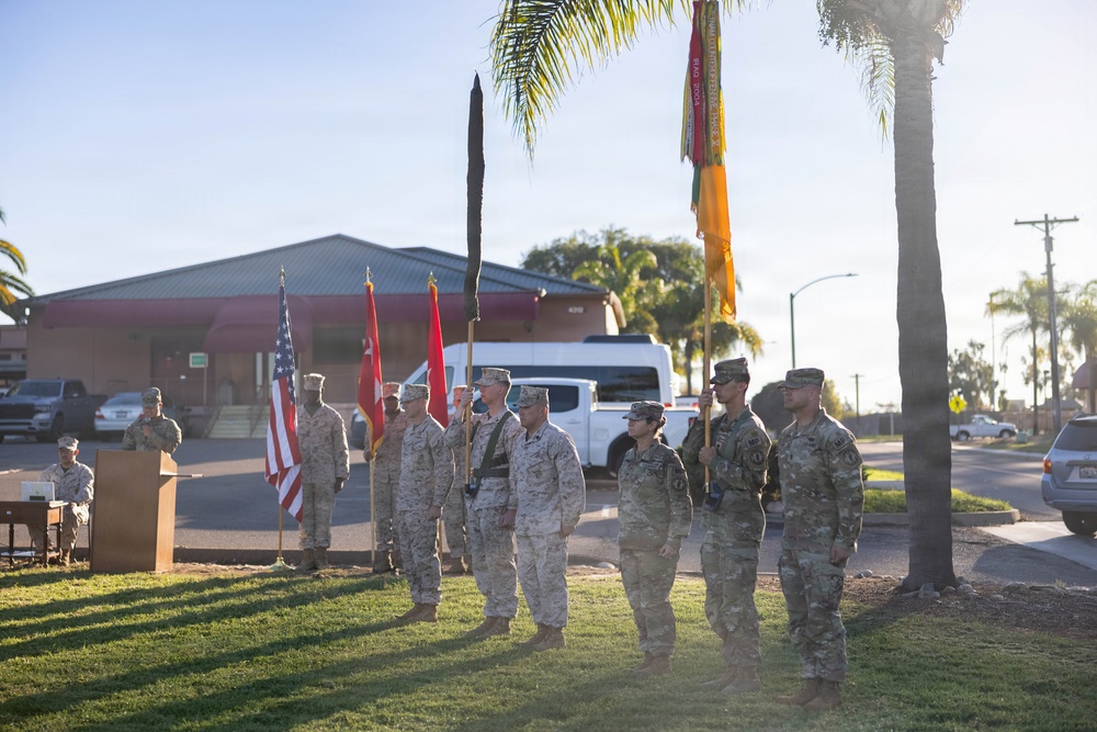 89th MP Brigade transfers authority to 7th Marine Regiment 89th MP Brigade transfers authority to 7th Marine Regiment
