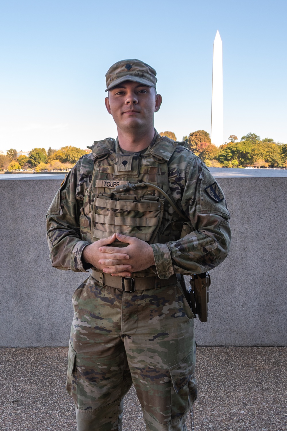 SPC Toups supports JTF-DC