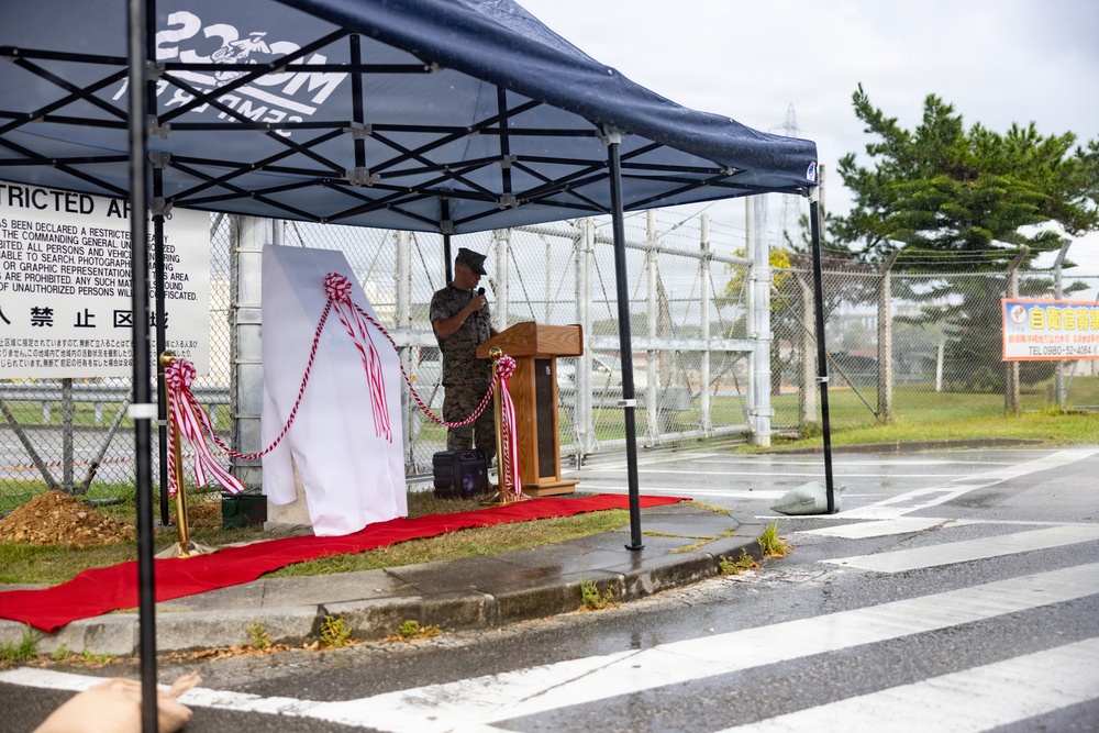 U.S. Marines join family of Private Dale Hansen to dedicate monument in his honor