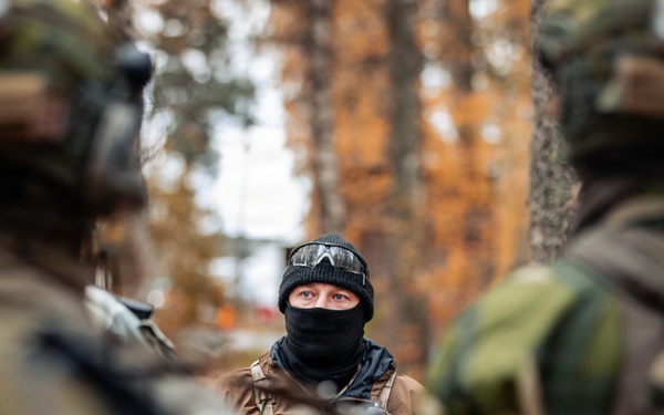 10th SFG conducts squad tactics with Swedish Rangers during ASP 26