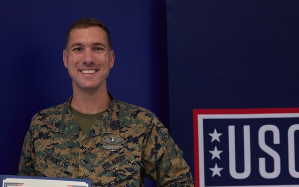 Florida Sailor receives USO volunteer award while deployed to Germany