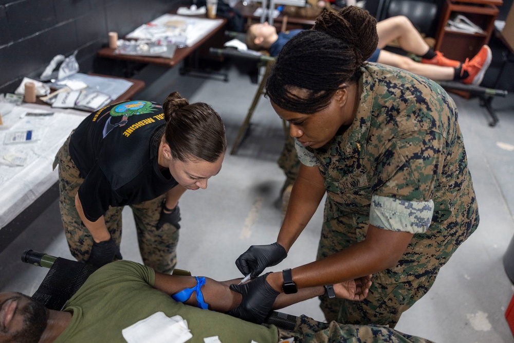 2nd Medical Battalion Hosts Tier IV Tactical Combat Casualty Care Course 