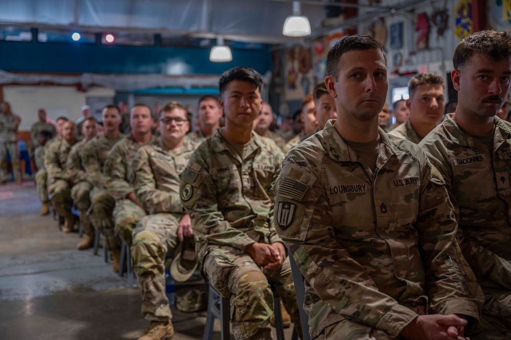152nd Engineer Support Company turns over duties in Djibouti