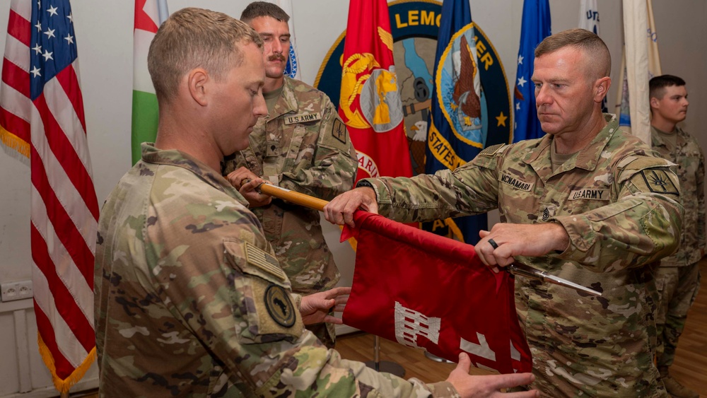 152nd Engineer Support Company turns over duties in Djibouti