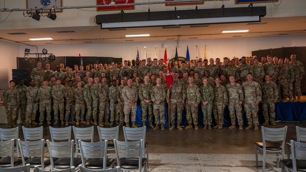 152nd Engineer Support Company turns over duties in Djibouti