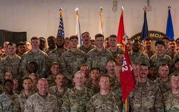 152nd Engineer Support Company turns over duties in Djibouti