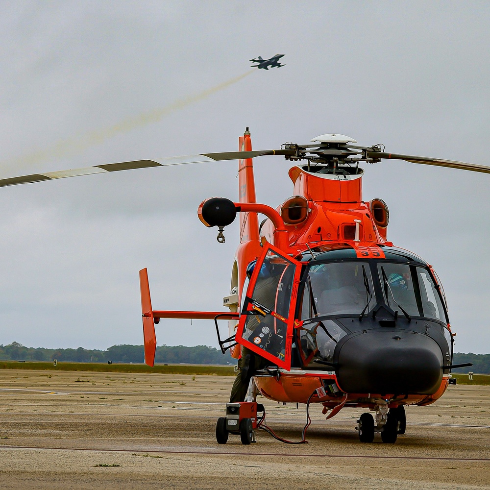 Coast Guard Air Station Atlantic City conducts operations over southern New Jersey