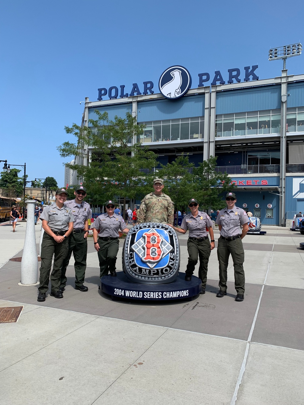 Deputy Commander Honored as hometown hero by WooSox