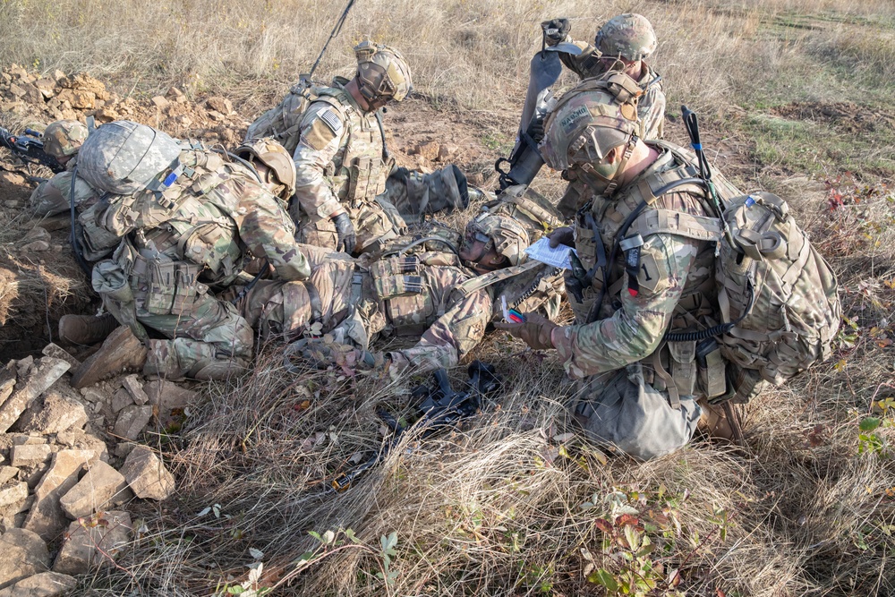 1st Infantry Division Conducts Live Fire Exercises at Novo Selo Training Area, Bulgaria