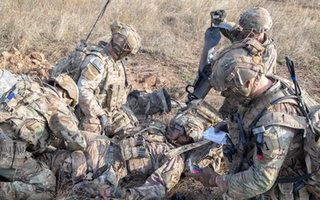 1st Infantry Division Conducts Live Fire Exercises at Novo Selo Training Area, Bulgaria