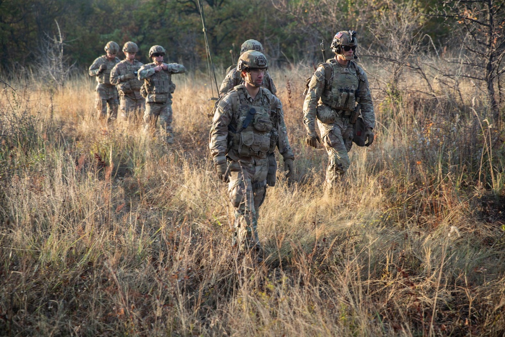 1st Infantry Division Conducts Live Fire Exercises at Novo Selo Training Area, Bulgaria