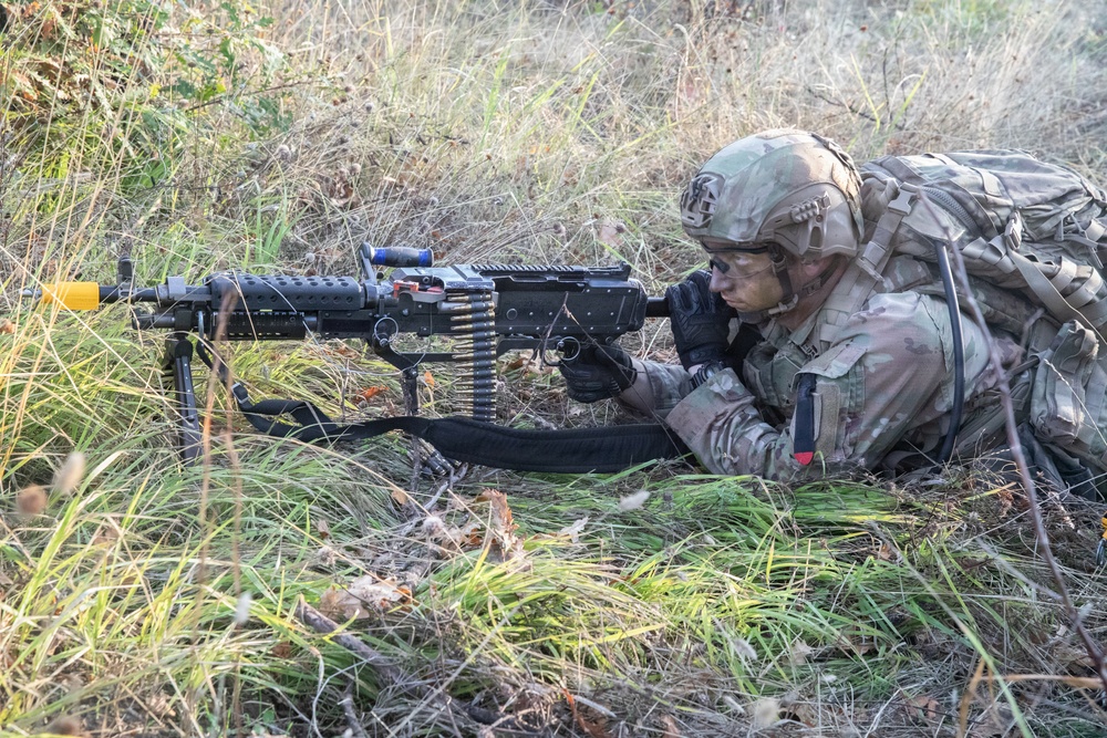 1st Infantry Division Conducts Live Fire Exercises at Novo Selo Training Area, Bulgaria