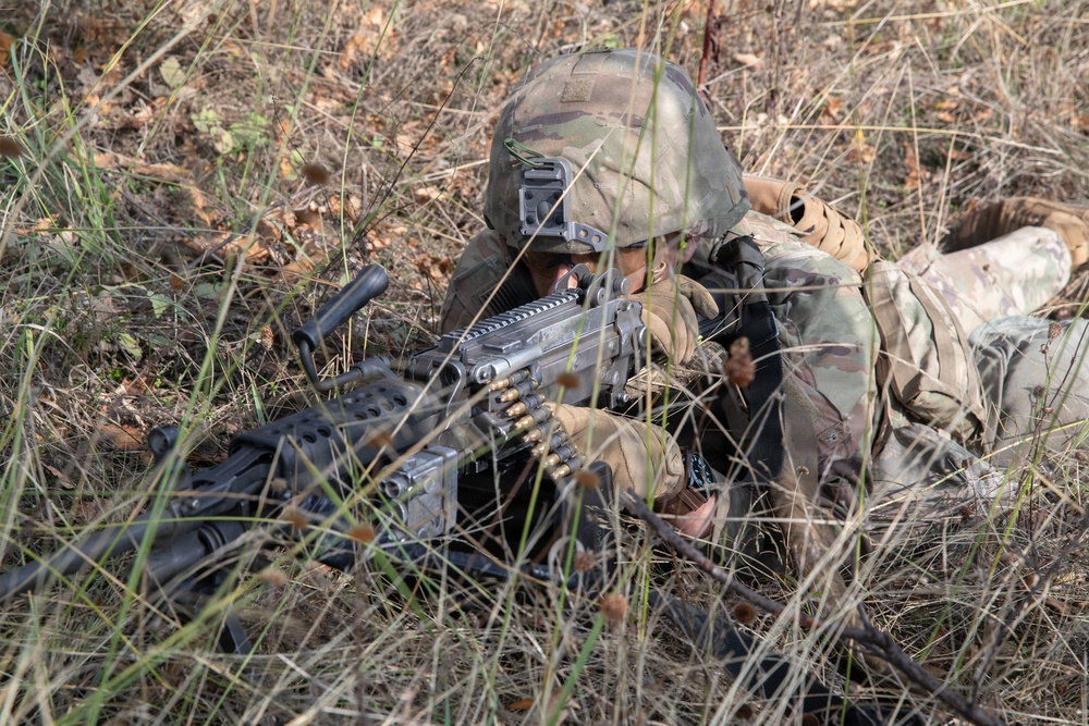 1st Infantry Division Conducts Live Fire Exercises at Novo Selo Training Area, Bulgaria