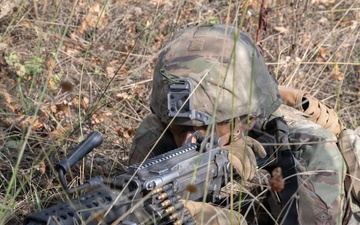 1st Infantry Division Conducts Live Fire Exercises at Novo Selo Training Area, Bulgaria