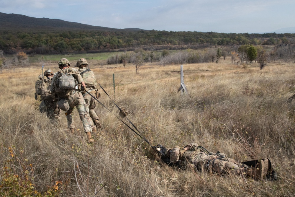 1st Infantry Division Conducts Live Fire Exercises at Novo Selo Training Area, Bulgaria