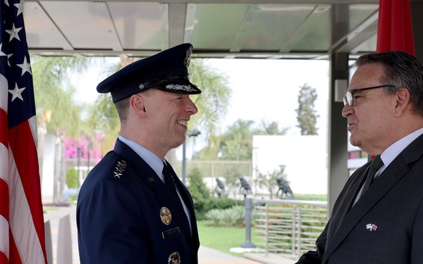 AFRICOM Gen. Anderson visits Morocco