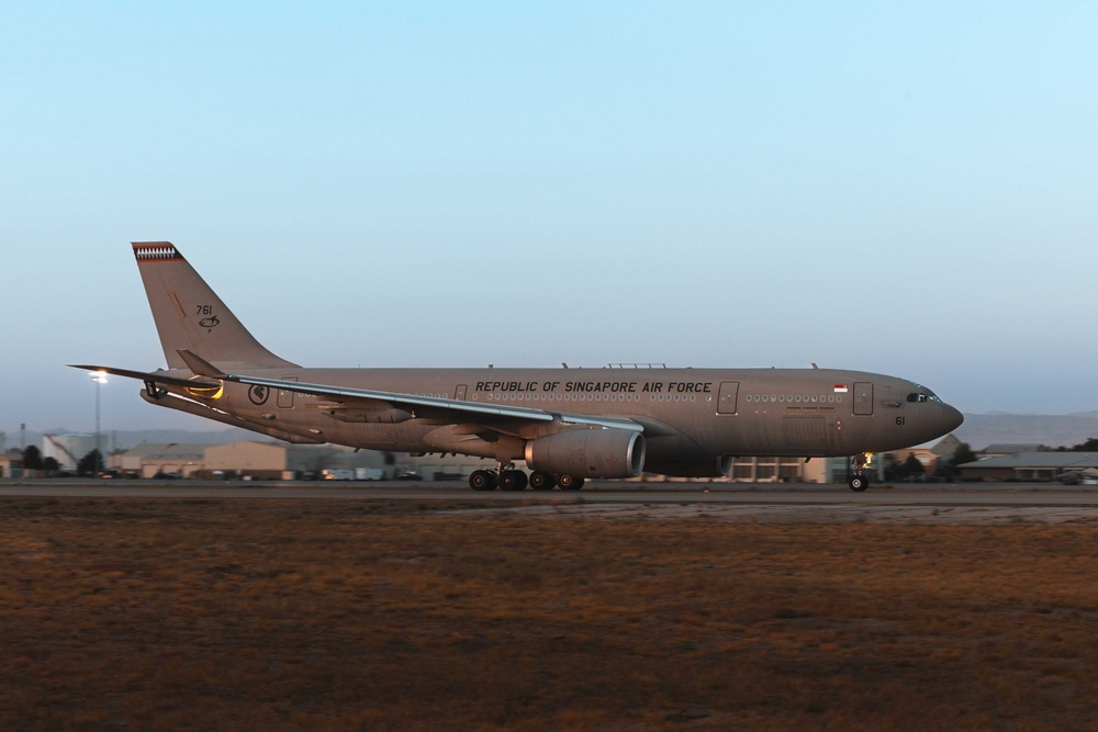 Forging Bonds: Singapore Air Force trains alongside American Airmen in Idaho desert skies