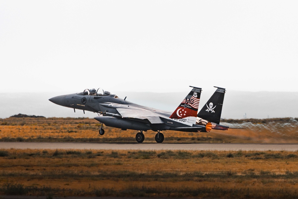 Forging Bonds: Singapore Air Force trains alongside American Airmen in Idaho desert skies