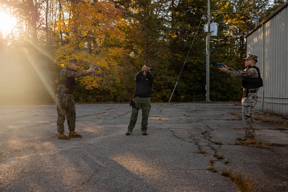 Quantico PMO Conducts Scenario ISMT Training