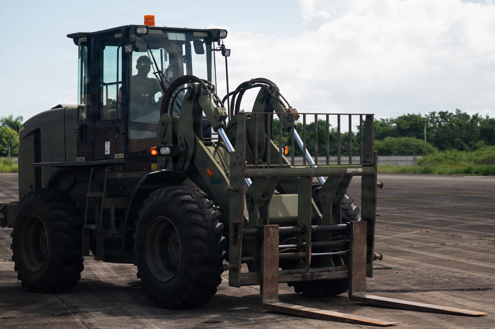 53rd Combat Airfield Operations Squadron set up deployable instrument landing system