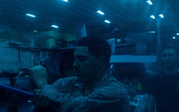 22nd MEU(SOC) | Marine Corps Martial Arts Program on USS Iwo Jima