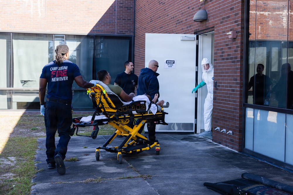 MCIEAST Urgent Response Suspicious Package Drill