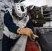 22nd MEU(SOC) | Flight line Maintenance on USS Iwo Jima (LHD 7)