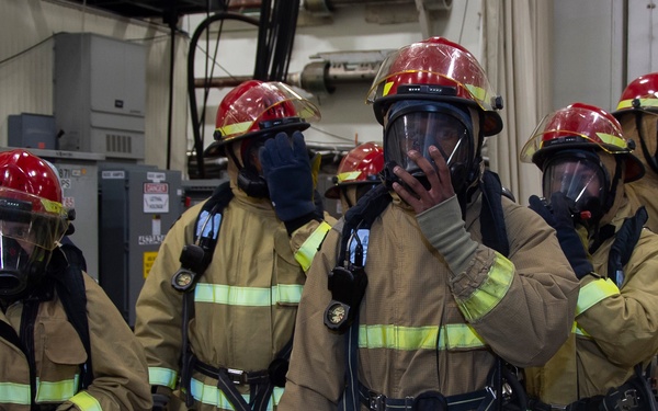 Ronald Reagan Sailors Participate In 8010 Drill