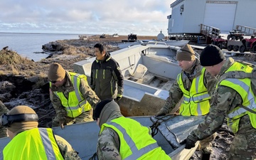 Alaska Organized Militia races against winter in Western Alaska