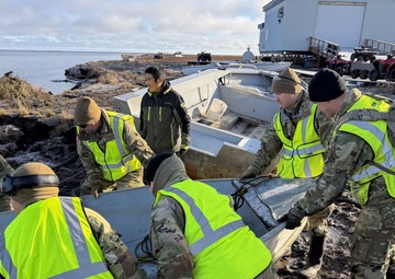 Alaska Organized Militia races against winter in Western Alaska