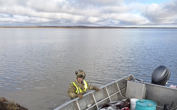 Alaska Organized Militia works to recover essential vessels displaced by storm