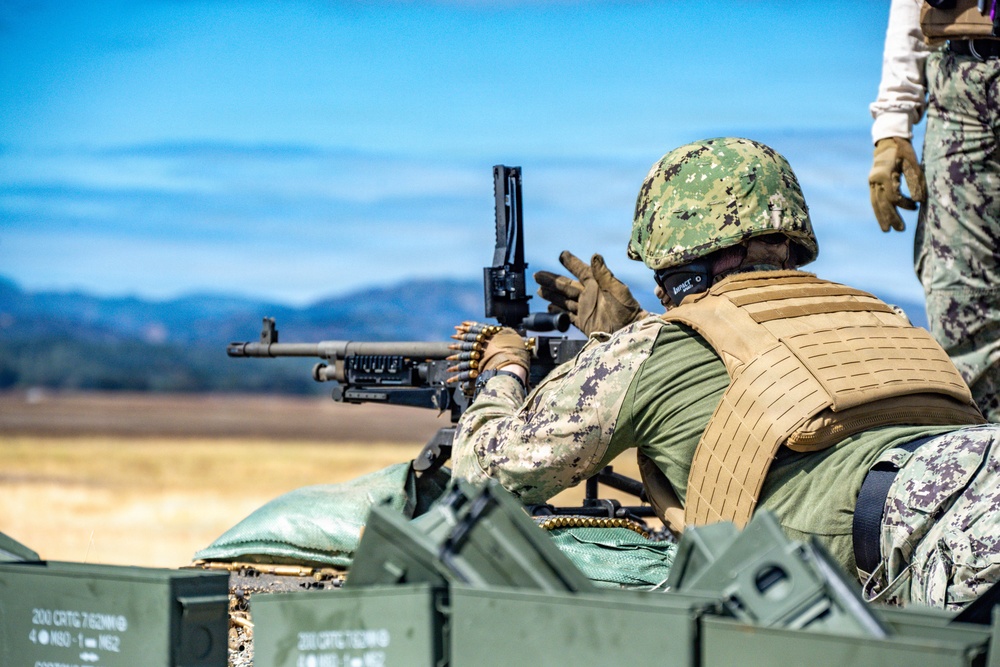 Crew Serve Weapons Training (NMCB-3) Crew Serve Weapons Training (NMCB-3)