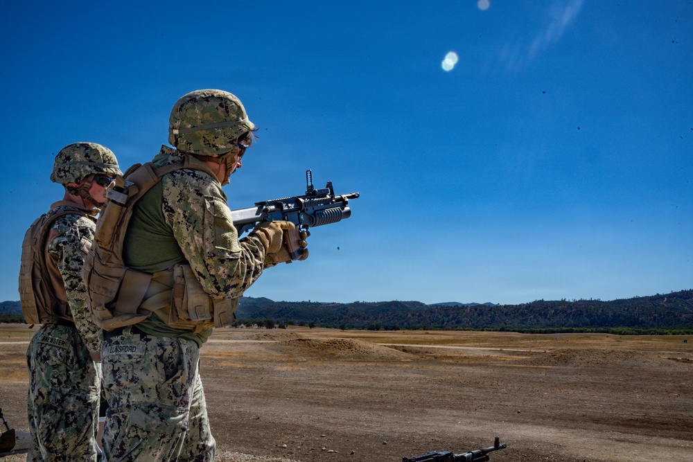 Crew Serve Weapons Training (NMCB-3) Crew Serve Weapons Training (NMCB-3)