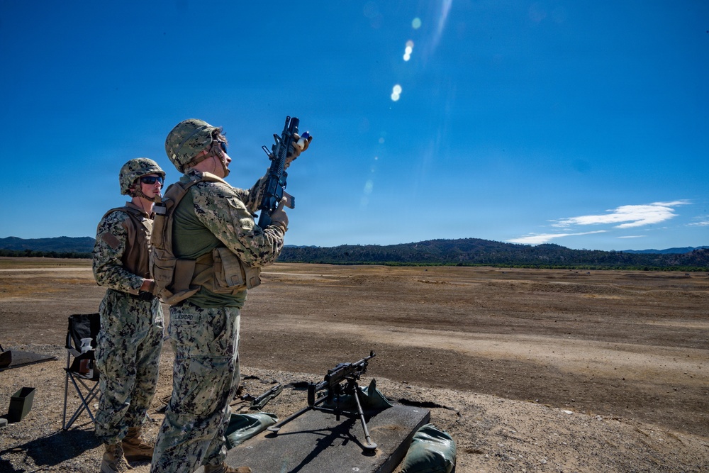 Crew Serve Weapons Training (NMCB-3) Crew Serve Weapons Training (NMCB-3)