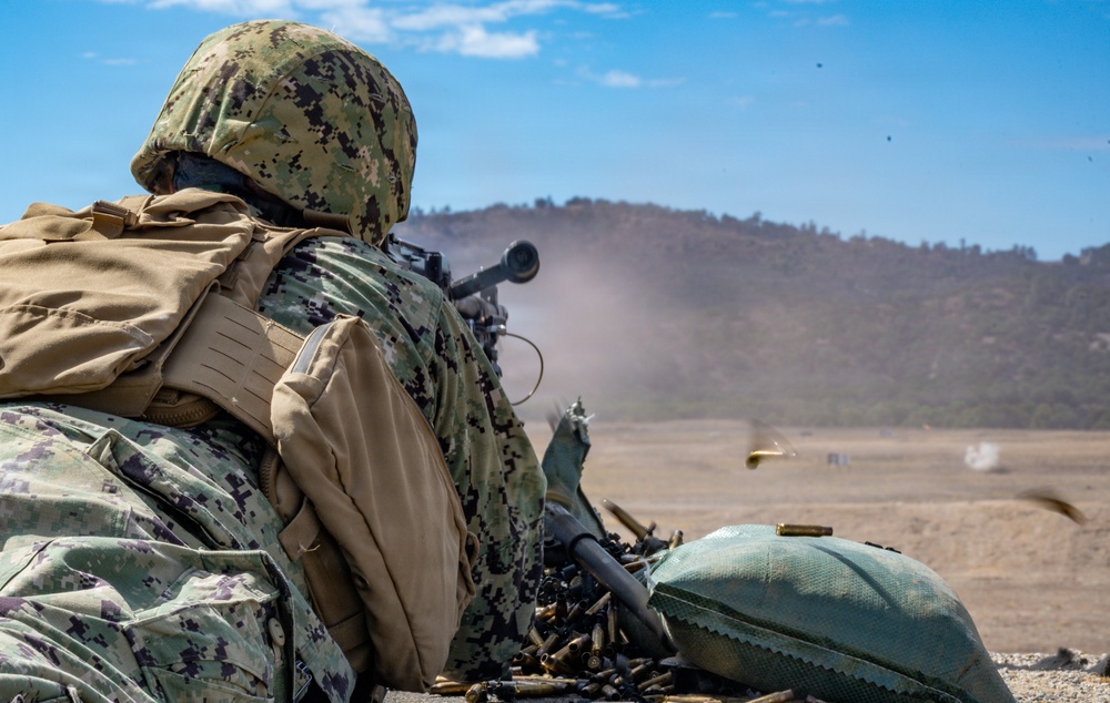 Crew Serve Weapons Training (NMCB-3) Crew Serve Weapons Training (NMCB-3)