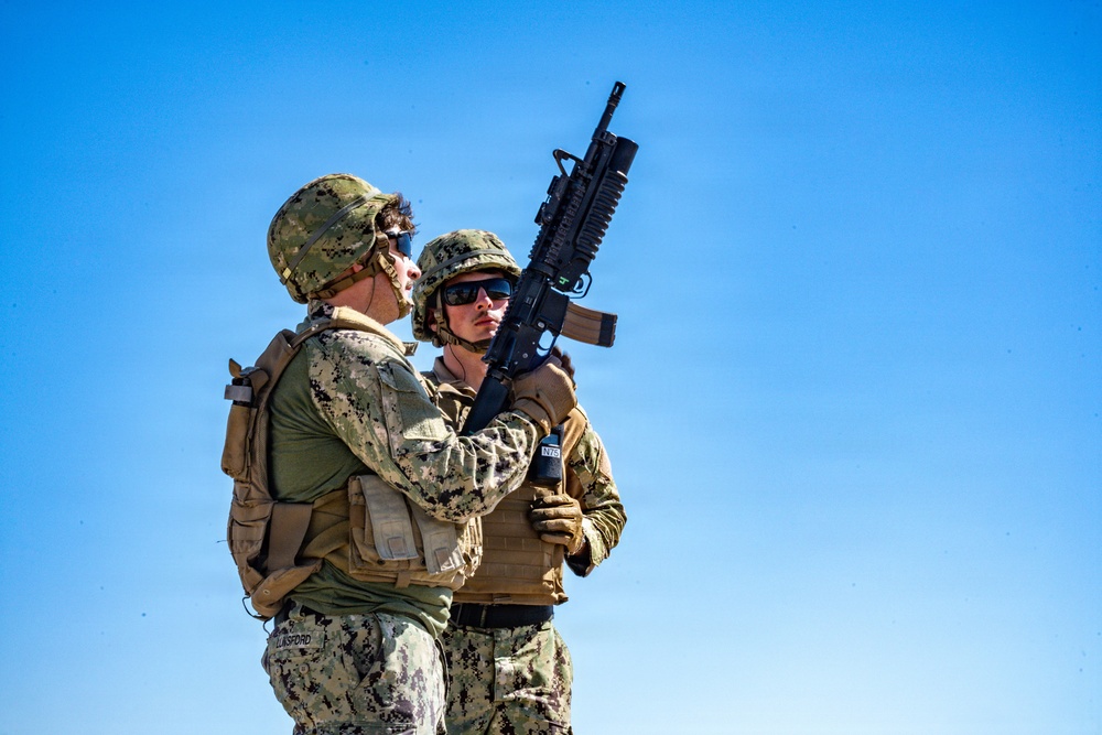 Crew Serve Weapons Training (NMCB-3) Crew Serve Weapons Training (NMCB-3)