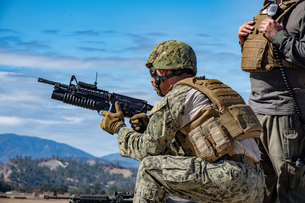 Crew Serve Weapons Training (NMCB-3) Crew Serve Weapons Training (NMCB-3)