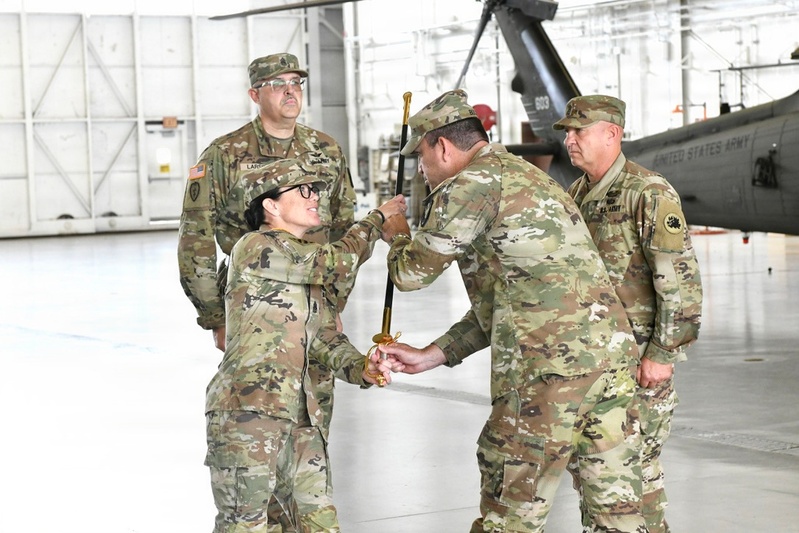 78th Aviation Troop Command Conducts Change of Responsibility Ceremony