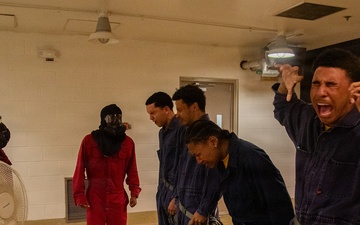 Surface Warfare Engineering Schools Command (SWESC) Great Lakes Instructors Train Next Generation of Naval Firefighters