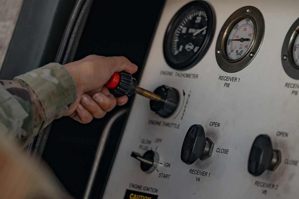 57th Weapons Squadron participates in simulated low-level airdrop