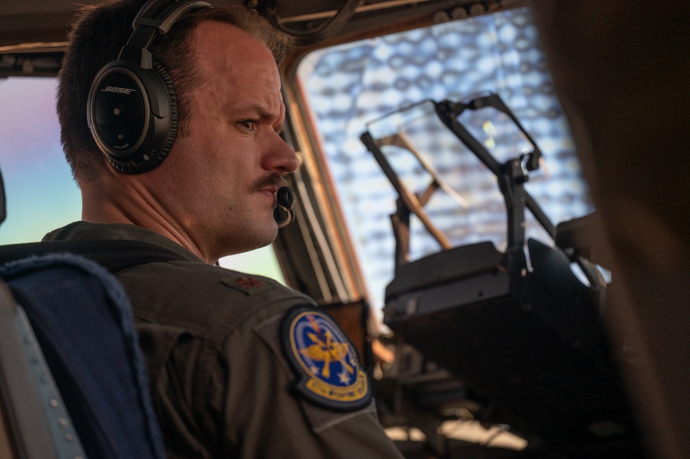 57th Weapons Squadron participates in simulated low-level airdrop