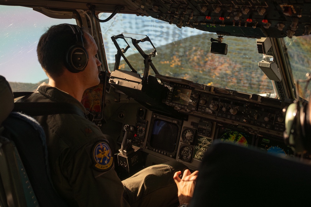 57th Weapons Squadron participates in simulated low-level airdrop